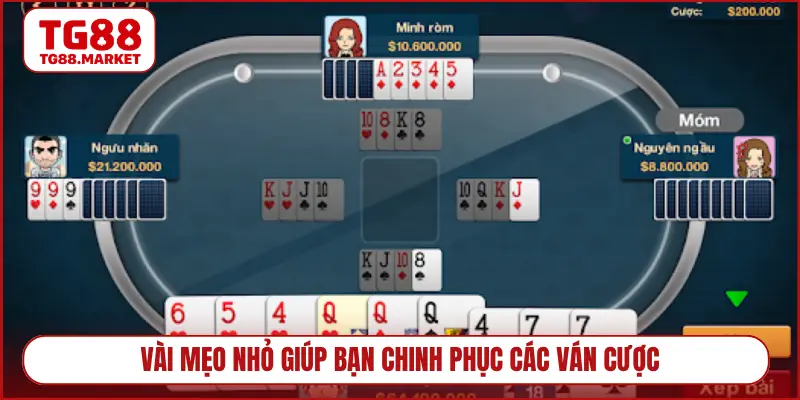 Vài mẹo nhỏ giúp bạn chinh phục các ván cược